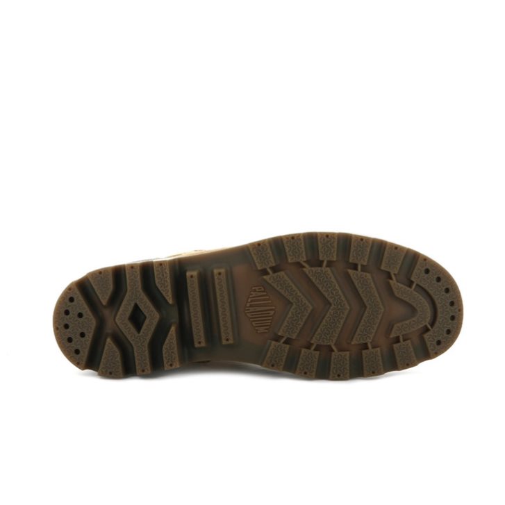 Dámské Boty Palladium Pampa Hi Zip WL Hnědé | CZ DPJ-64Q